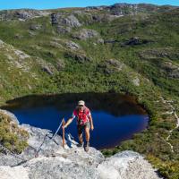 View on the way to Cradle mountain