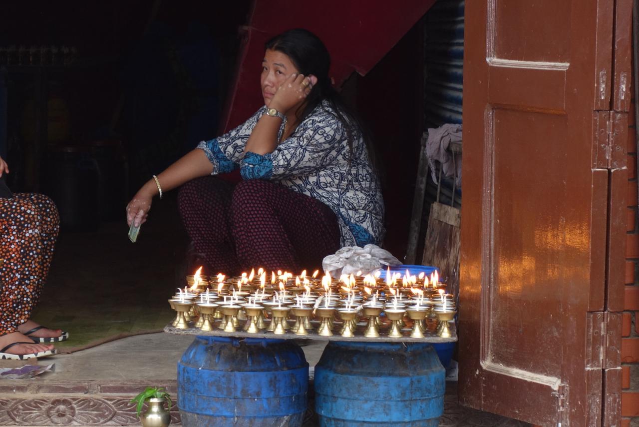 Bodnath Butter Lamps