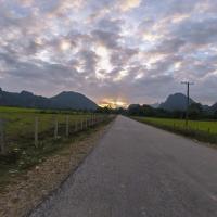 Sunset around Vang Vieng