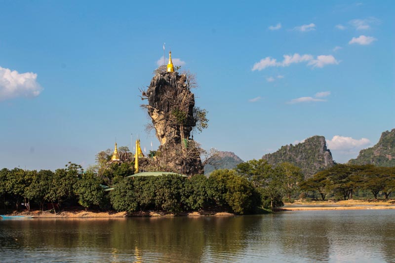 Kyauk kalap monastery