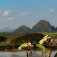 view from Kyauk kalap monastery