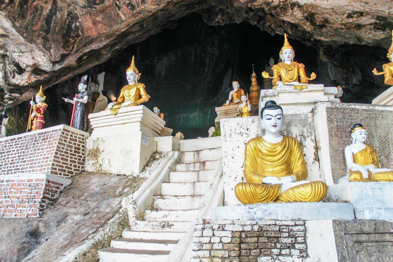 Entrance of Yathaypyan cave