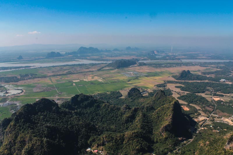 View from Zwegabin monastery