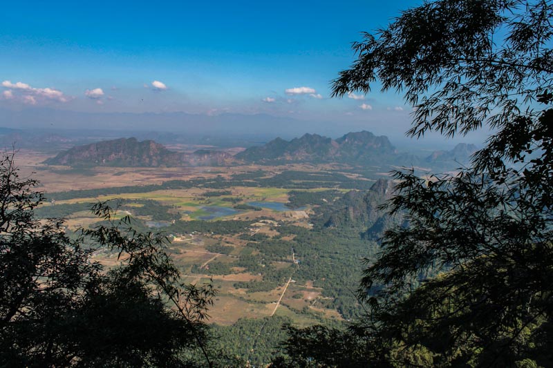 View from Zwegabin monastery