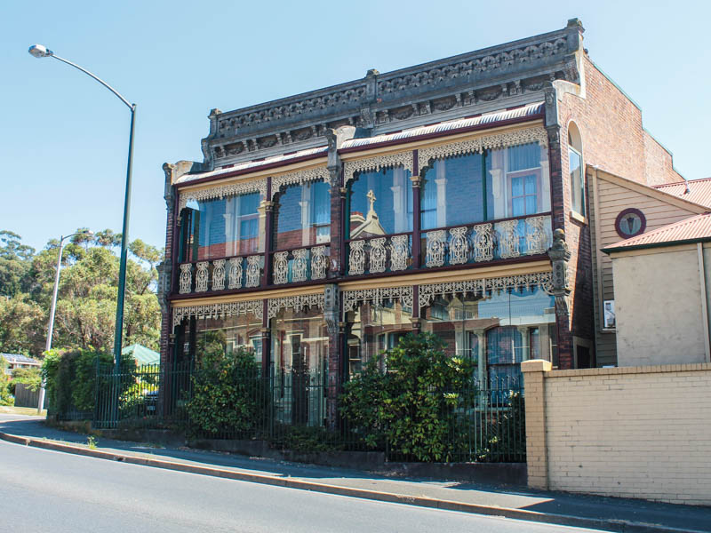 A typical house in Launceston