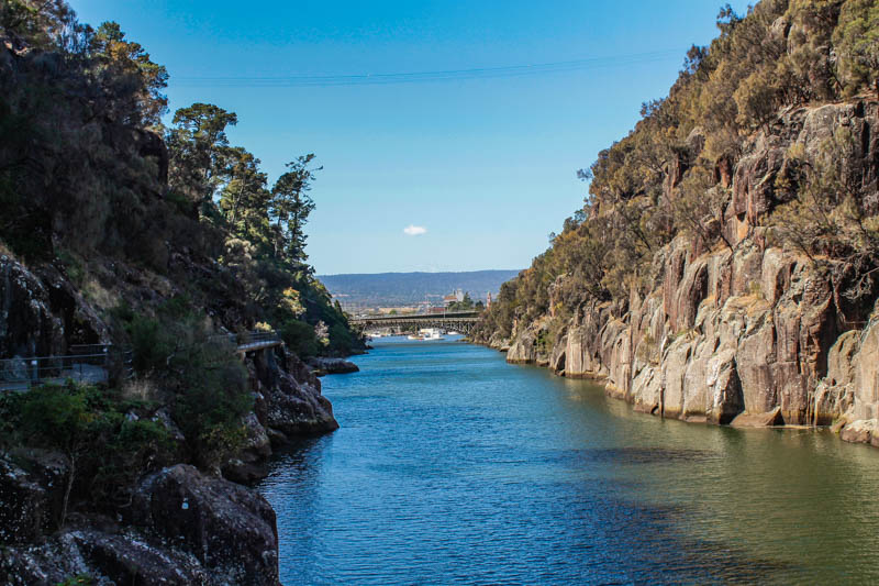 Cataract gorge (view of Launceston)