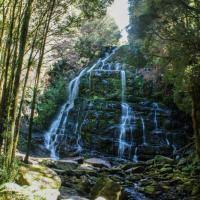 Nelson falls near Strahan