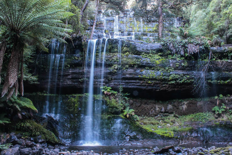 Russell falls Mountfield National park