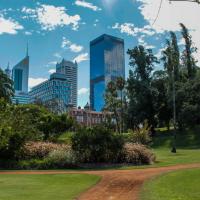 View of the CBD from Riverside drive