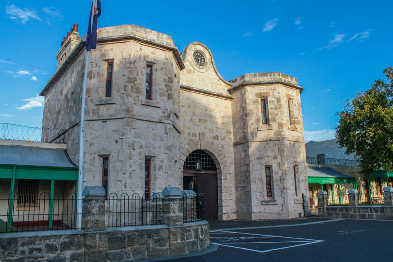 Main gate of Fremantle prison