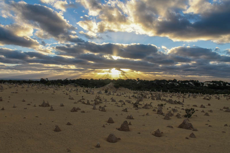 Sunset at Pinnacles