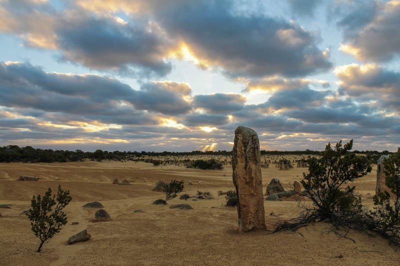 Sunset at Pinnacles