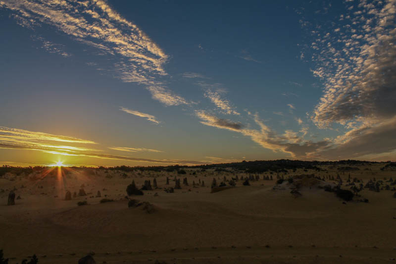 Sunrise at Pinnacles