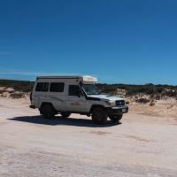 Salt pan in Francois Peron NP