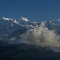 Pokhara 2 - 0 Sunrise on the lake 5 - Annapurna range-58