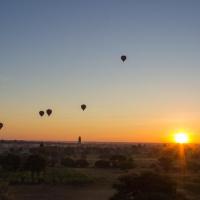 Sunrise over Bagan 2