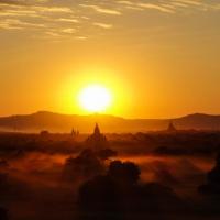 Sunset over Bagan 2