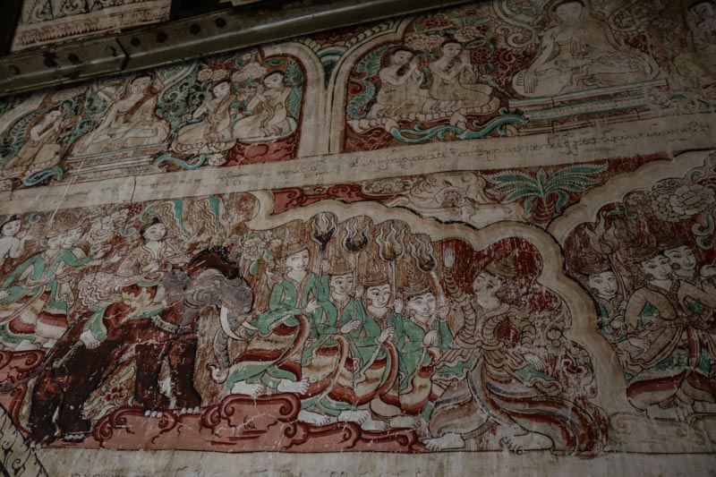 Upali Thein - mural painting