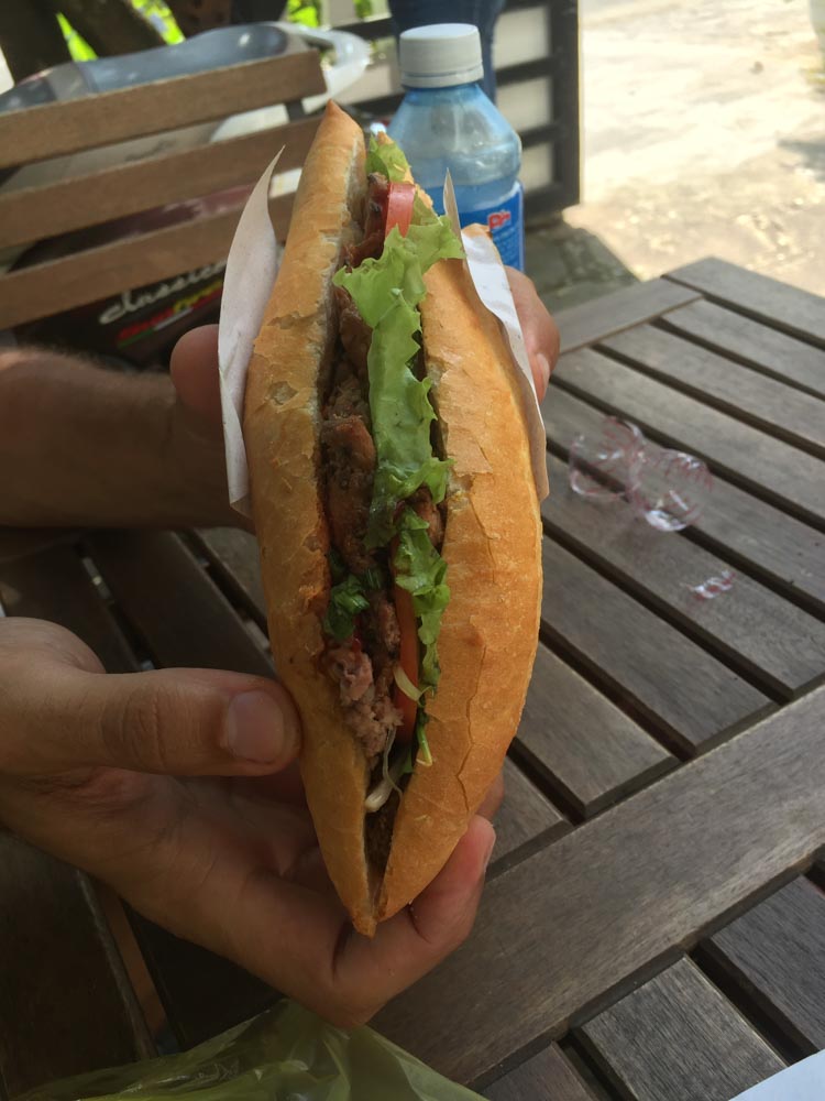 a typical Banh Mi