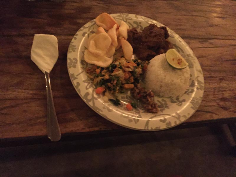 Beef rendang